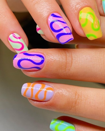 Glow in the dark nail art designs new arrivals