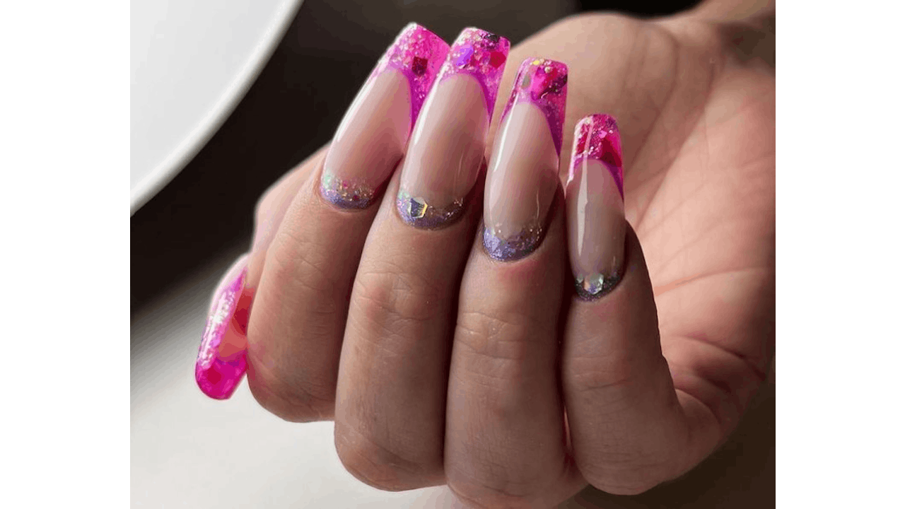 French tip acrylics deals