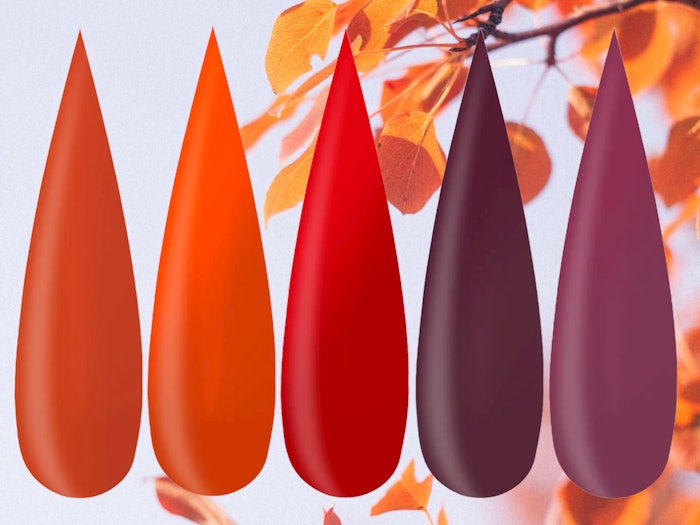 Beauty Innovation's Pumpkin Spice collection of fall nail colors