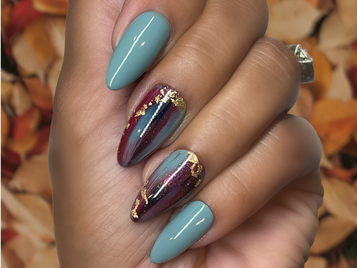 Light Elegance Fall Abstract Nail Art Tutorial Nailpro