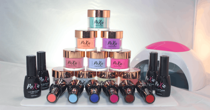 Poxie Powder is a dual system that has the strength of acrylic and the durability of gel