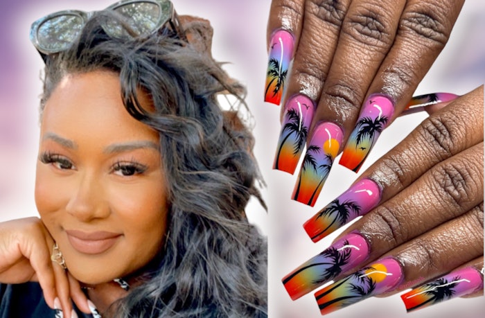 Airbrush Nail Art: This Throwback Trend Is Making A Comeback