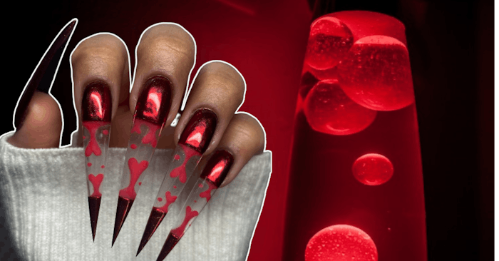 Lava Lamp Nails Are Trending On Instagram