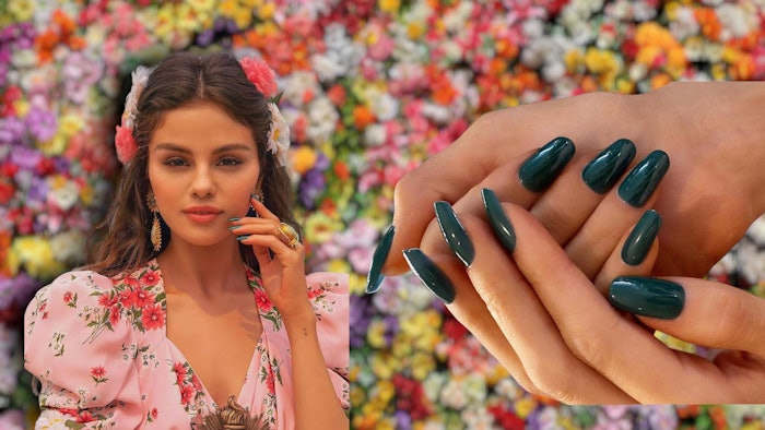 Selena Gomez Nails the London Look