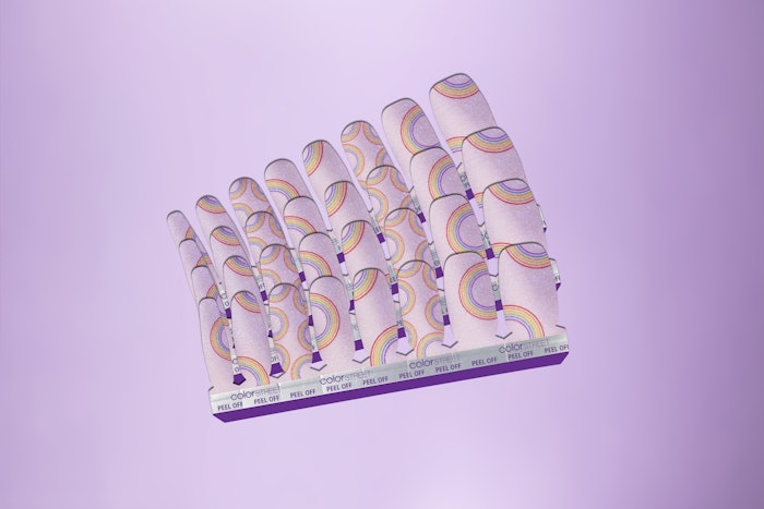 Color Street has released Over the Rainbow nail strips for Pride Month to support awareness, inclusion and changing the conversation about mental health in LGBTQ+ youth.