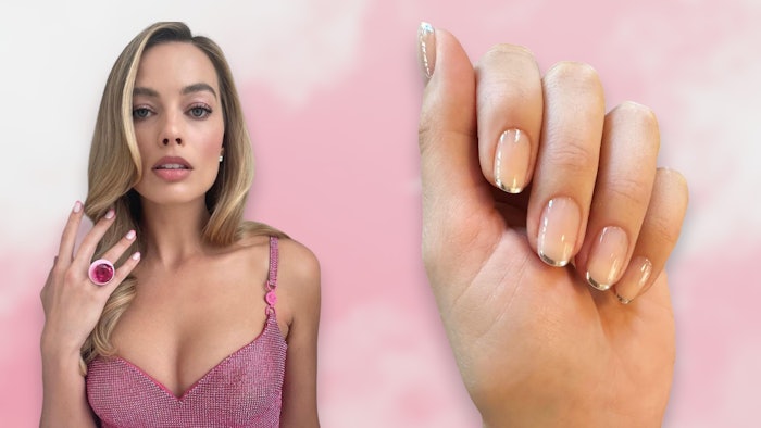 Margot Robbie Wore Her Most Barbie-Inspired Manicure Yet to the