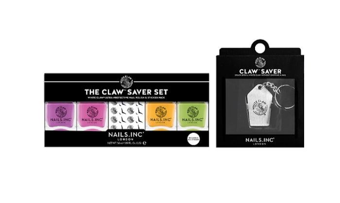 The CLAW Saver Set is White Claw’s newest collaboration with Nails.INC.