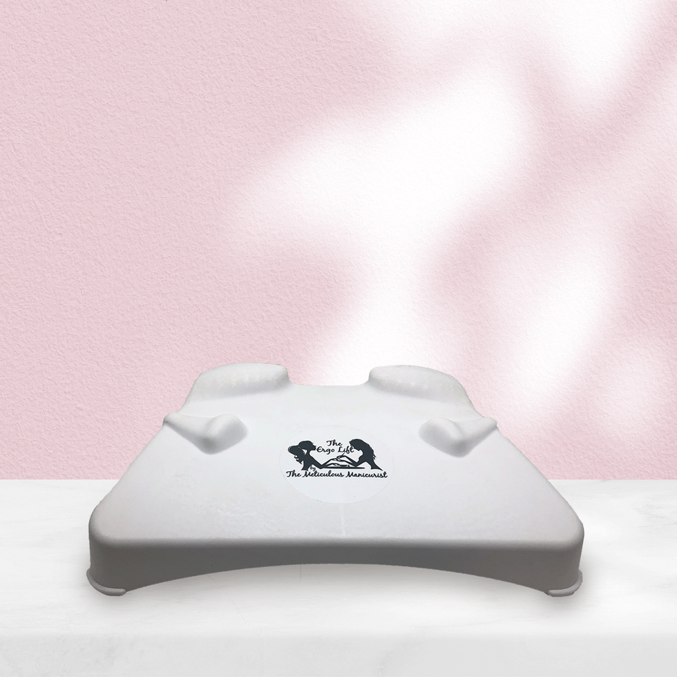 The Ergo Lift a New Ergonomic Hand Rest Designed for Nail Technicians Nailpro