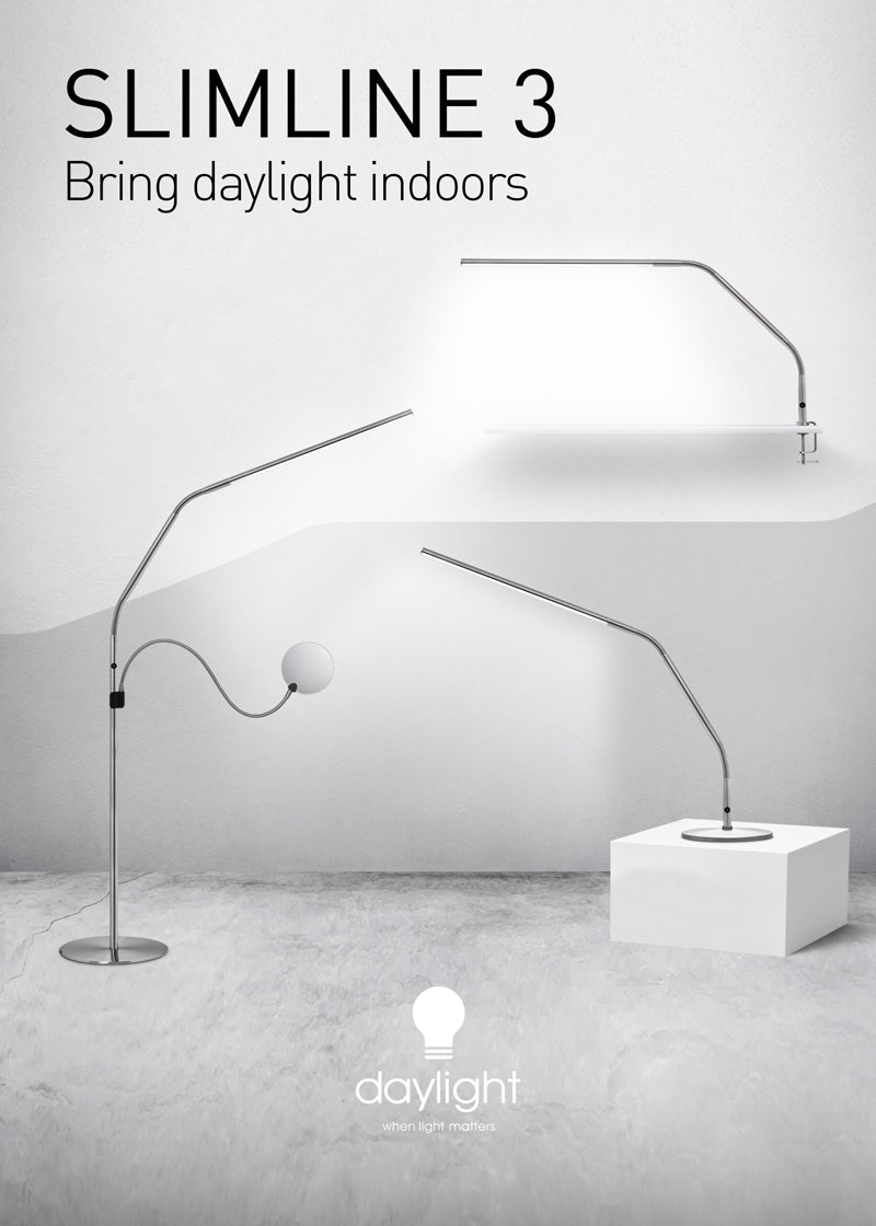 Slimline 3 floor lamp deals