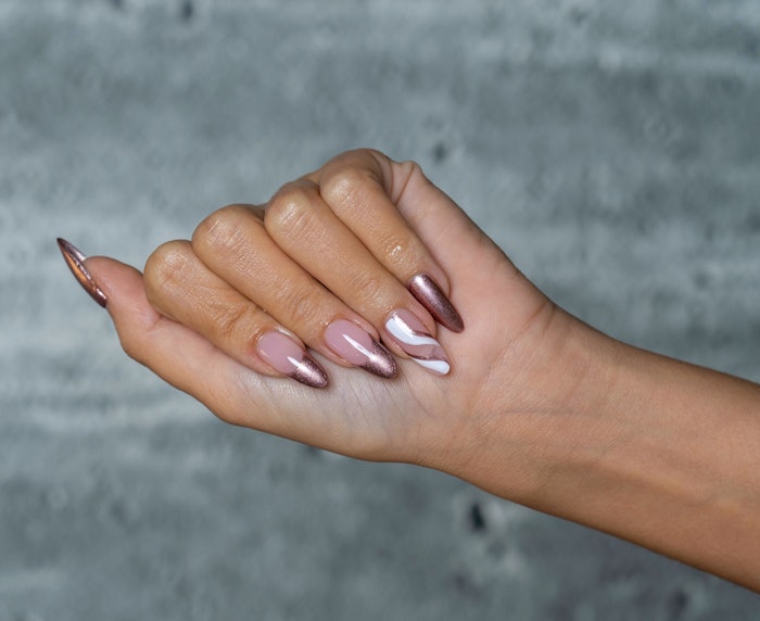 Bellacures Nail Salon shares tutorials for three holiday nail designs, so you can be prepared to create looks for your clients that will be the talk of all the holiday parties.