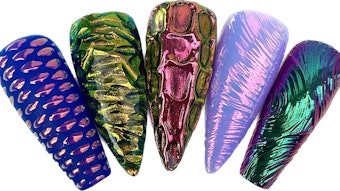 Helena Han (@helenahan.pro) shares her tips, tricks and techniques for applying chrome to nails.