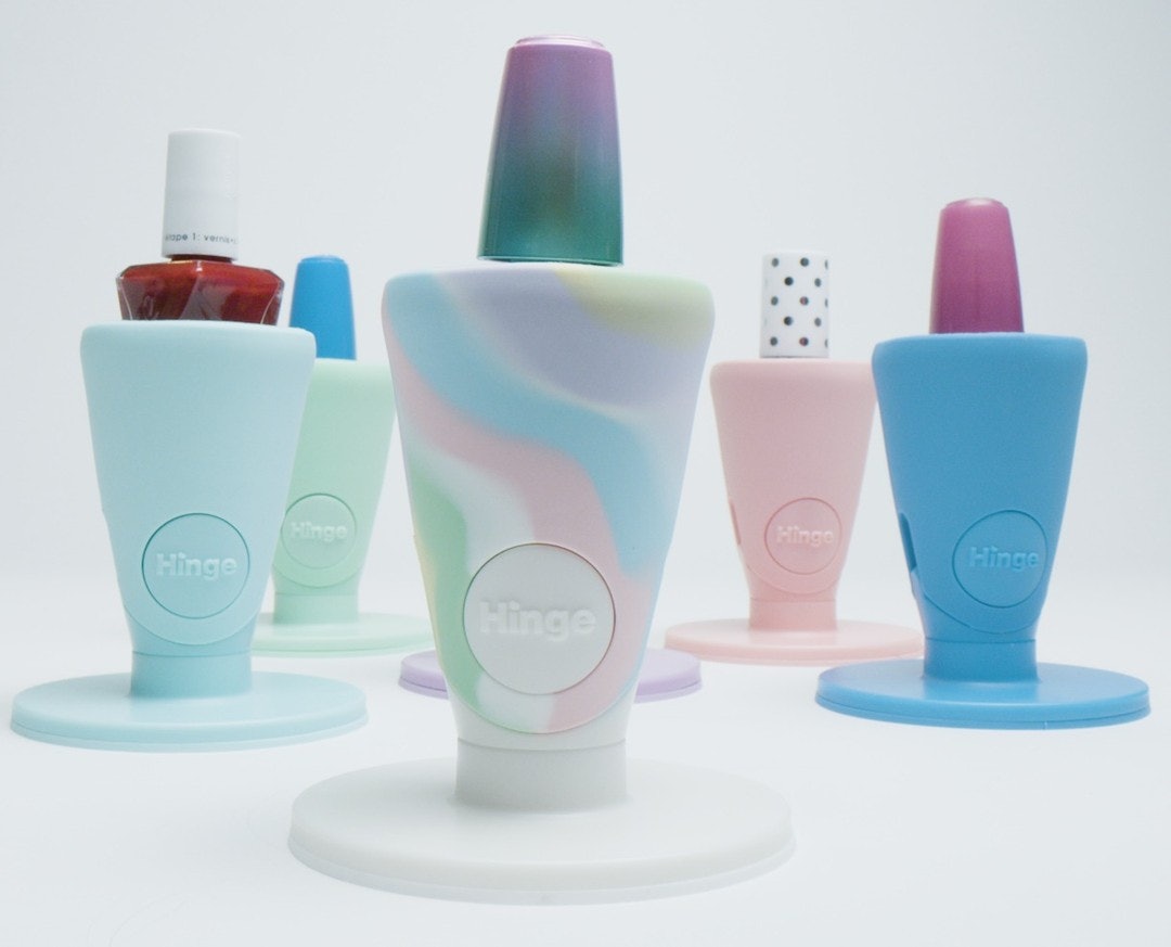 Pueen nail sales polish holder ring